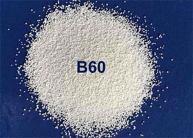 세라믹 폭파 매체 62-66% ZrO2 지르코니아 구슬 B20 - B400를 청소하는 유리제 조형 표면
