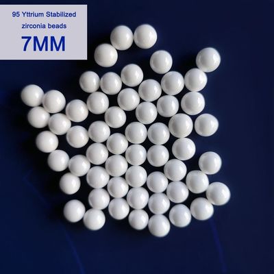 95 YTZP 이트륨 안정화 지르코니아 가는 매체 7mm 조밀도 6.0g/Cm3