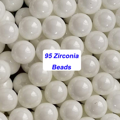 입자 크기 0.1-50mm Zirconia 진밀도 6.05kg / dm3의 진정한 밀도