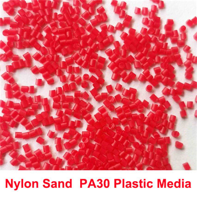 수지 면을 깔기를 위한 반대로 정체되는 폴리아미드 PA30 나일론 모래 플라스틱 폭파 매체