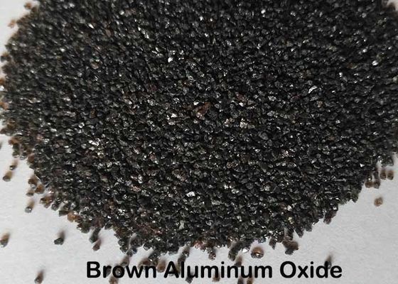Wear Resistant Grit Aluminum Oxide , Artificial Corundum Sand Blast Media Anti Skid Materials