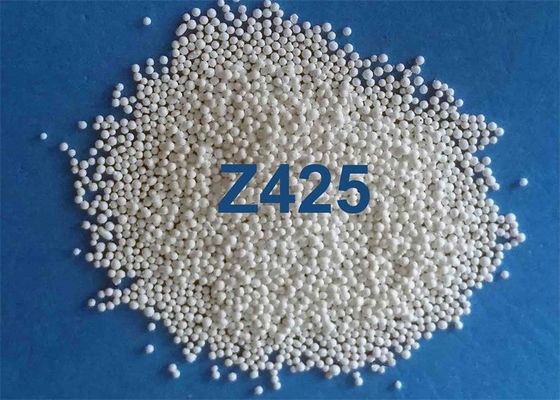 Shot Peening Abrasive Shot Blasting Zirconia Beads Z850 Z600 For Steel Forgings