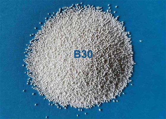 2.3g/Cm3 Ceramic Blasting Media Zirconium Silicate Beads Mould Cleaning JZB30 425-600μM
