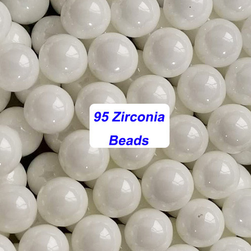 입자 크기 0.1-50mm Zirconia 진밀도 6.05kg / dm3의 진정한 밀도